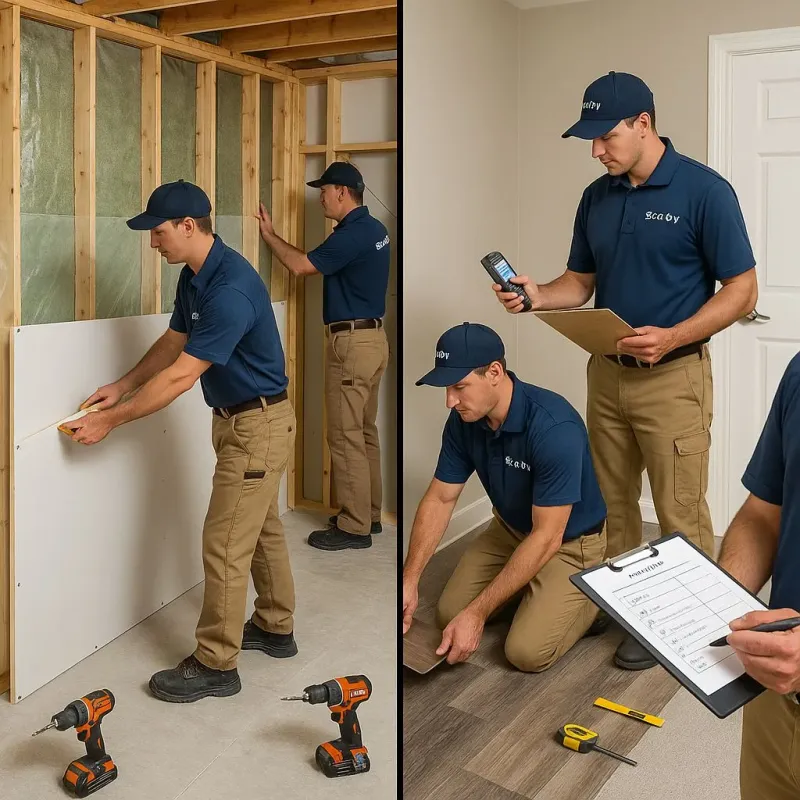 Repairs and Reconstruction process in Glens Falls North, NY
